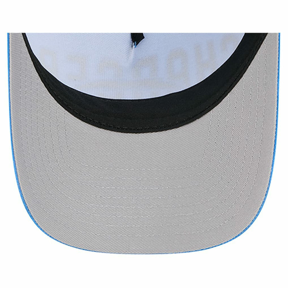 Los Angeles Chargers New Era Tie Dye Fade 9Forty M-Crown A-Frame Adjustable Hat - Powder Blue Hats