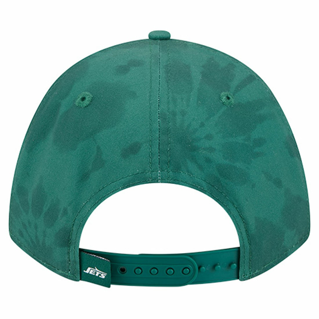 New York Jets New Era Tie Dye Fade 9Forty M-Crown A-Frame Adjustable Hat - Green Hats