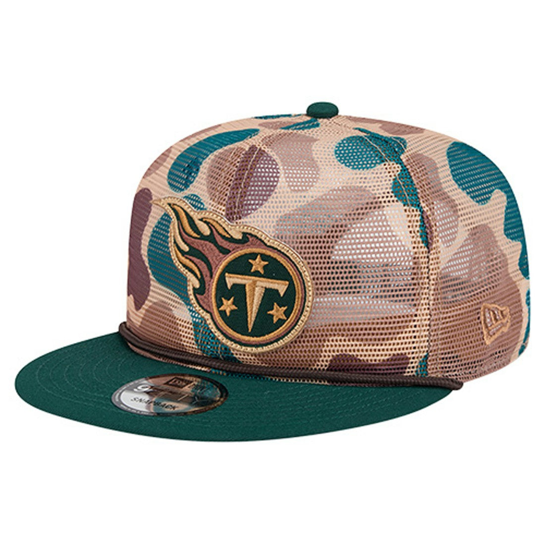 Tennessee Titans New Era Duck Camo 9FIFTY Snapback Hat - Camo Hats