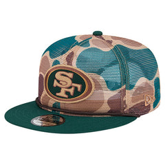 San Francisco 49ers New Era Duck Camo 9FIFTY Snapback Hat - Camo Hats