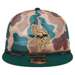 Minnesota Vikings New Era Duck Camo 9FIFTY Snapback Hat - Camo Hats