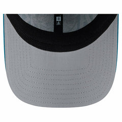 Jacksonville Jaguars New Era Overlap Logo 39THIRTY Stretch Fit Hat - Teal Hats
