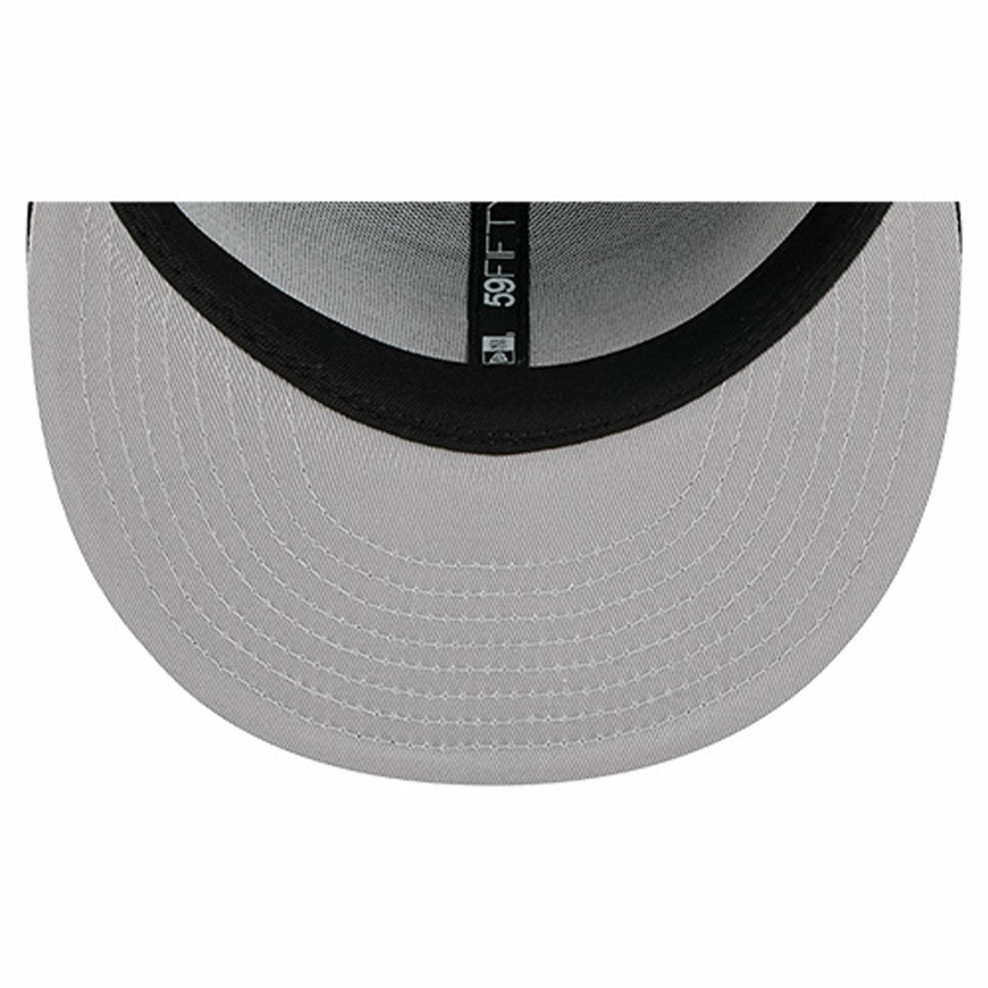 Houston Texans New Era Overlap Wordmark 59FIFTY Fitted Hat - Navy Hats
