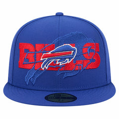 Buffalo Bills New Era Overlap Wordmark 59FIFTY Fitted Hat - Royal Hats