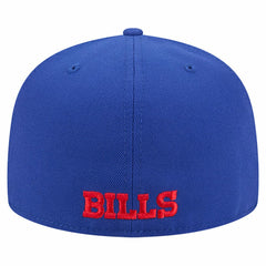 Buffalo Bills New Era Overlap Wordmark 59FIFTY Fitted Hat - Royal Hats