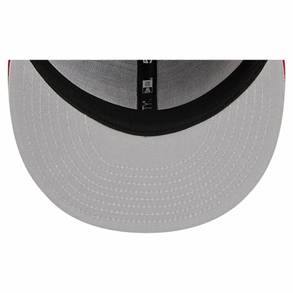 Arizona Cardinals New Era Overlap Wordmark 59FIFTY Fitted Hat - Cardinal Hats