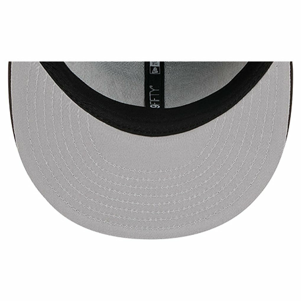 Cleveland Browns New Era Overlap Wordmark 59FIFTY Fitted Hat - Brown Hats