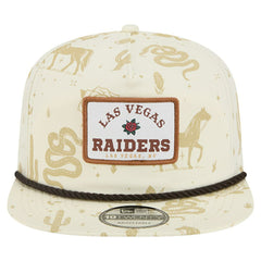 Las Vegas Raiders New Era Desert Rose 19TWENTY Adjustable Hat - Cream Hats