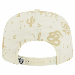 Las Vegas Raiders New Era Desert Rose 19TWENTY Adjustable Hat - Cream Hats