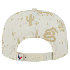 Houston Texans New Era Desert Rose 19TWENTY Adjustable Hat - Cream Hats