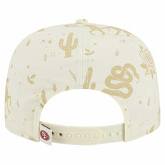 San Francisco 49ers New Era Desert Rose 19TWENTY Adjustable Hat - Cream Hats