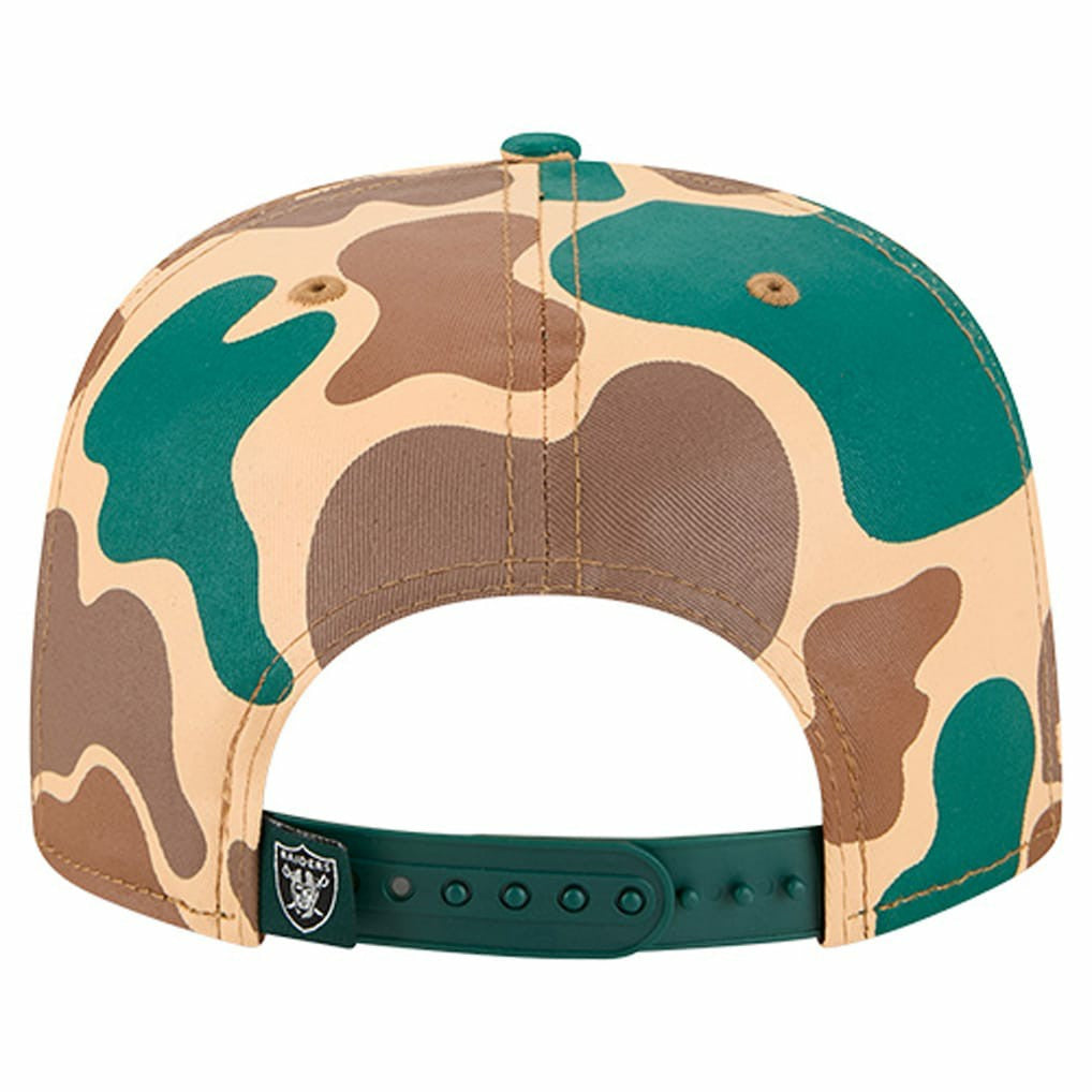 Las Vegas Raiders New Era Duck Rope 19TWENTY Snapback Hat - Camo Hats