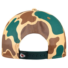 Kansas City Chiefs New Era Duck Rope 19TWENTY Snapback Hat - Camo Hats