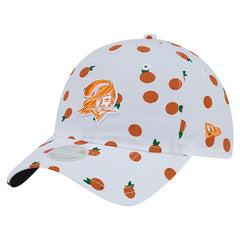 Tampa Bay Buccaneers New Era Women's Fruit Pattern 9TWENTY Adjustable Hat - White Hats