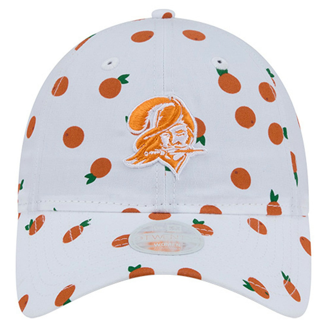 Tampa Bay Buccaneers New Era Women's Fruit Pattern 9TWENTY Adjustable Hat - White Hats