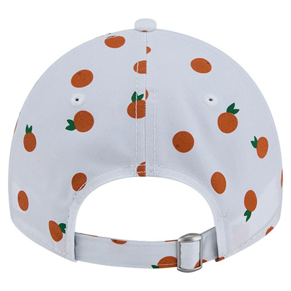 Miami Dolphins New Era Women's Fruit Pattern 9TWENTY Adjustable Hat - White Hats