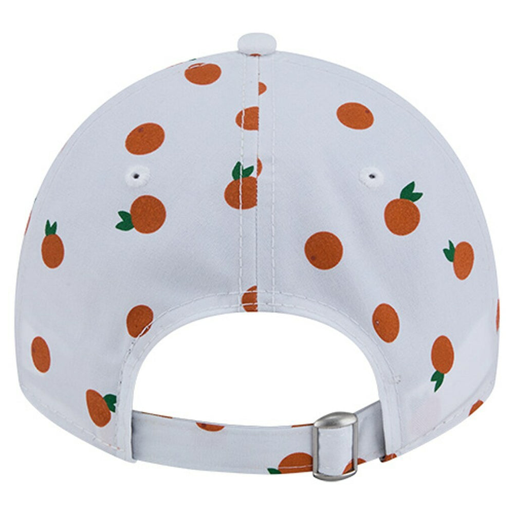 Miami Dolphins New Era Women's Fruit Pattern 9TWENTY Adjustable Hat - White Hats