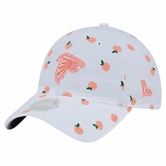 Atlanta Falcons New Era Women's Fruit Pattern 9TWENTY Adjustable Hat - White Hats