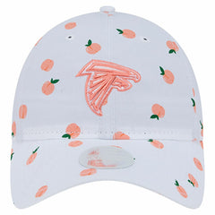 Atlanta Falcons New Era Women's Fruit Pattern 9TWENTY Adjustable Hat - White Hats