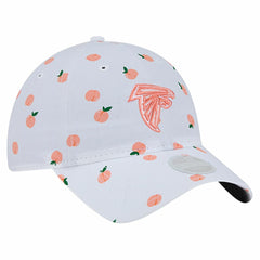 Atlanta Falcons New Era Women's Fruit Pattern 9TWENTY Adjustable Hat - White Hats