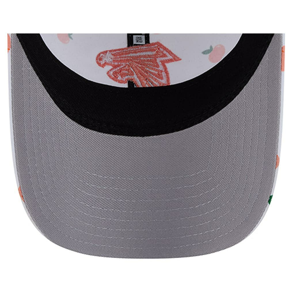Atlanta Falcons New Era Women's Fruit Pattern 9TWENTY Adjustable Hat - White Hats