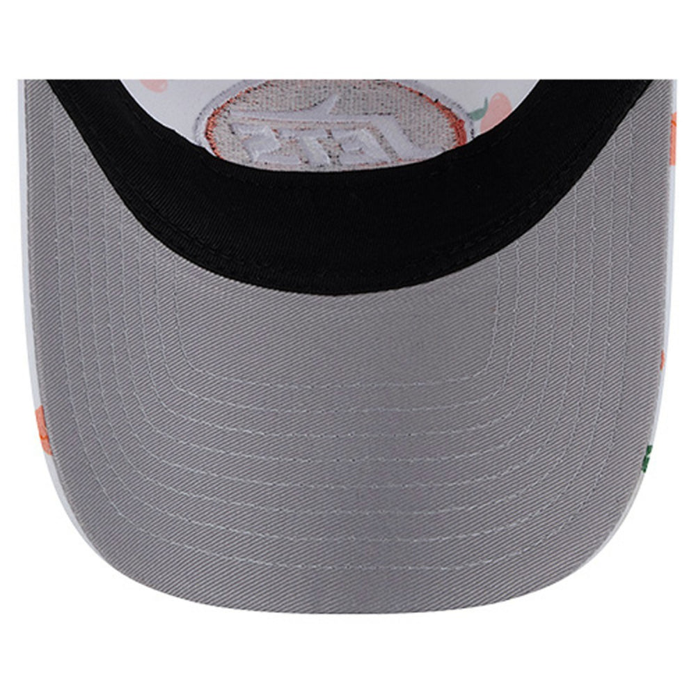 New York Jets New Era Women's Fruit Pattern 9TWENTY Adjustable Hat - White Hats