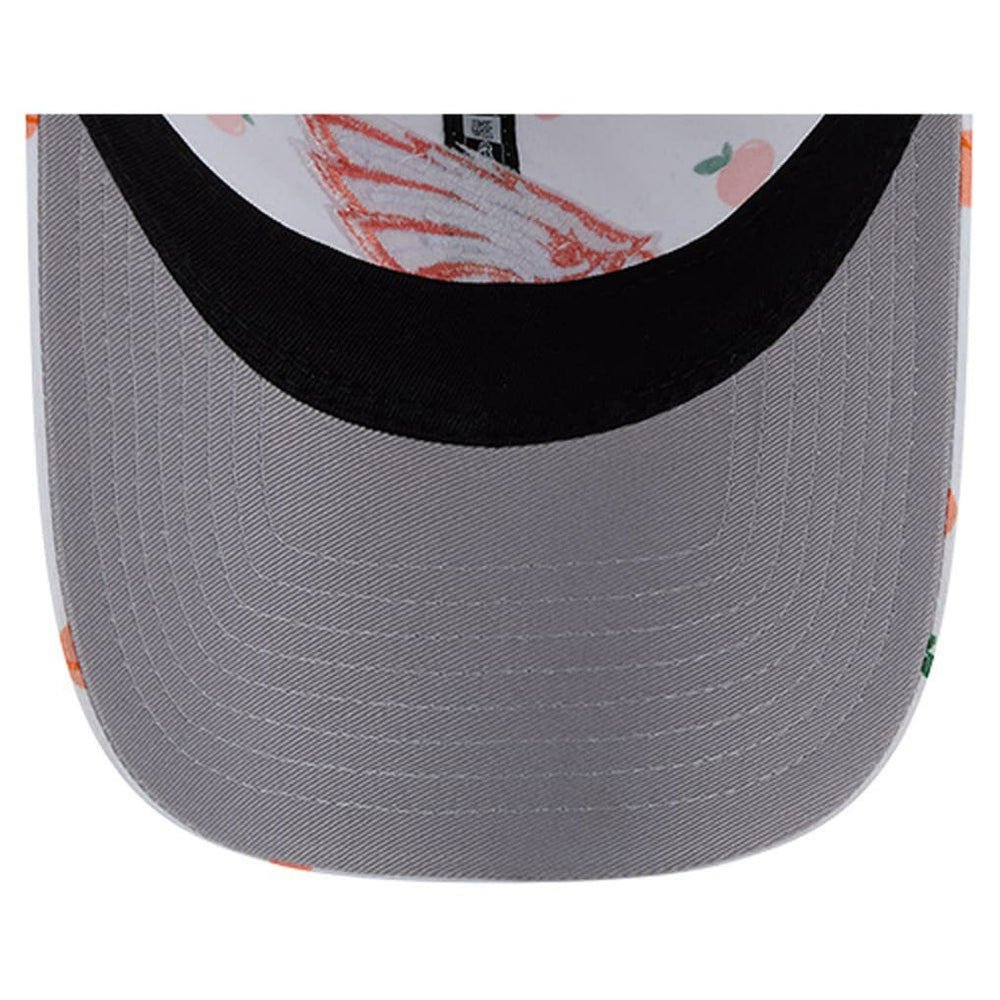 Philadelphia Eagles New Era Women's Fruit Pattern 9TWENTY Adjustable Hat - White Hats