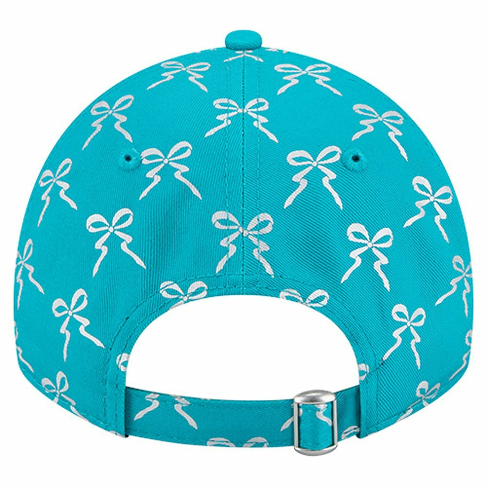 Miami Dolphins New Era Women's Ribbon 9TWENTY Adjustable Hat - Aqua Hats