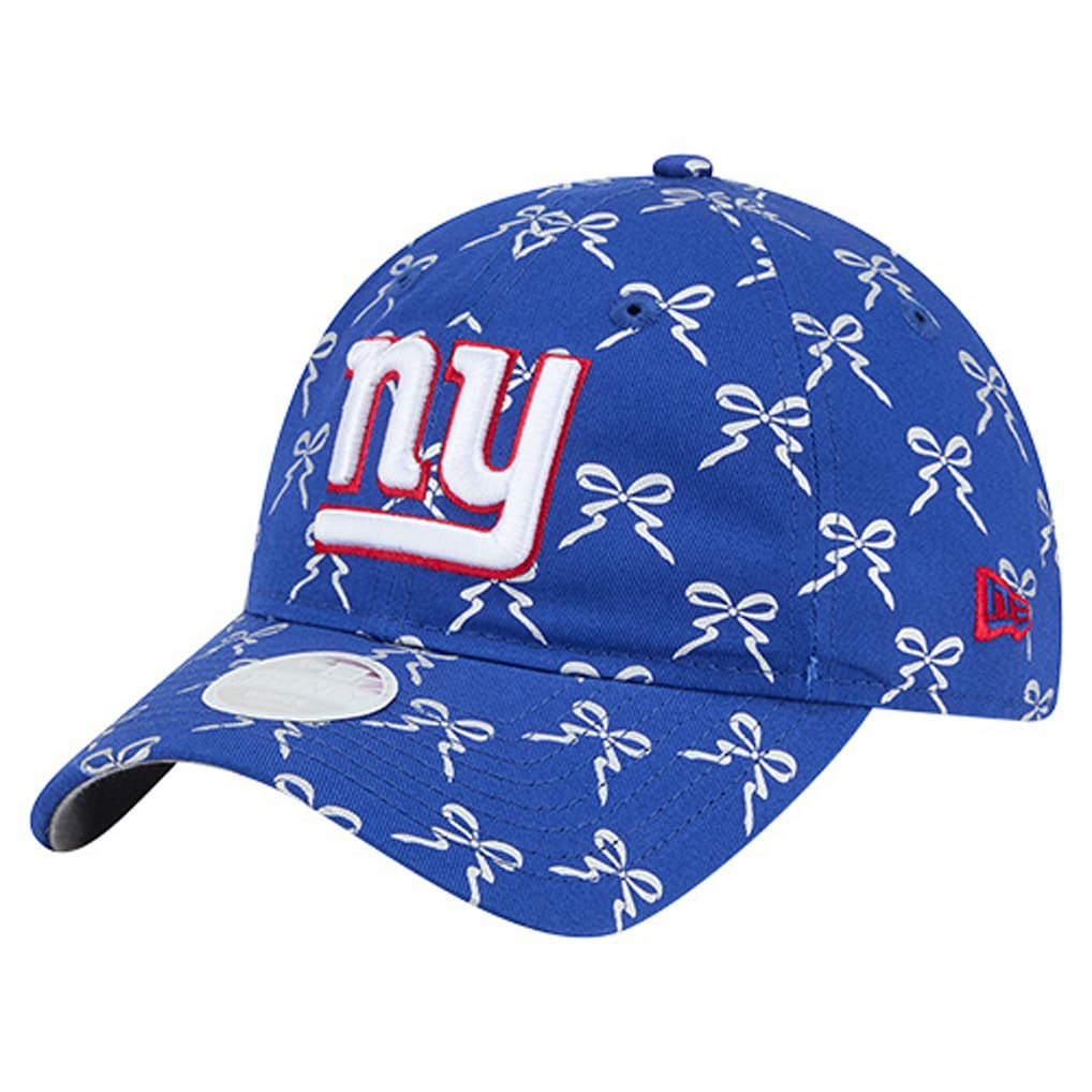 New York Giants New Era Women's Ribbon 9TWENTY Adjustable Hat - Royal Hats