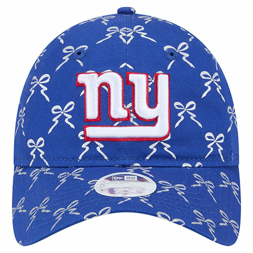 New York Giants New Era Women's Ribbon 9TWENTY Adjustable Hat - Royal Hats