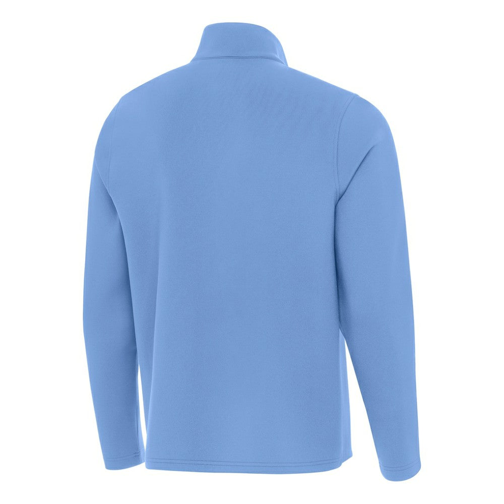 Chicago Cubs Antigua Alternate Logo Insider Quarter-Zip Pullover - Powder Blue Pullover