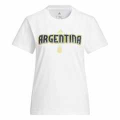 Argentina National Team Women's Jersey Hook T-Shirt White - Adidas cheap