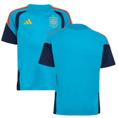 Spain National Team Youth FIFA x World Cup 2026 Tiro Training Jersey Turquoise - Adidas online