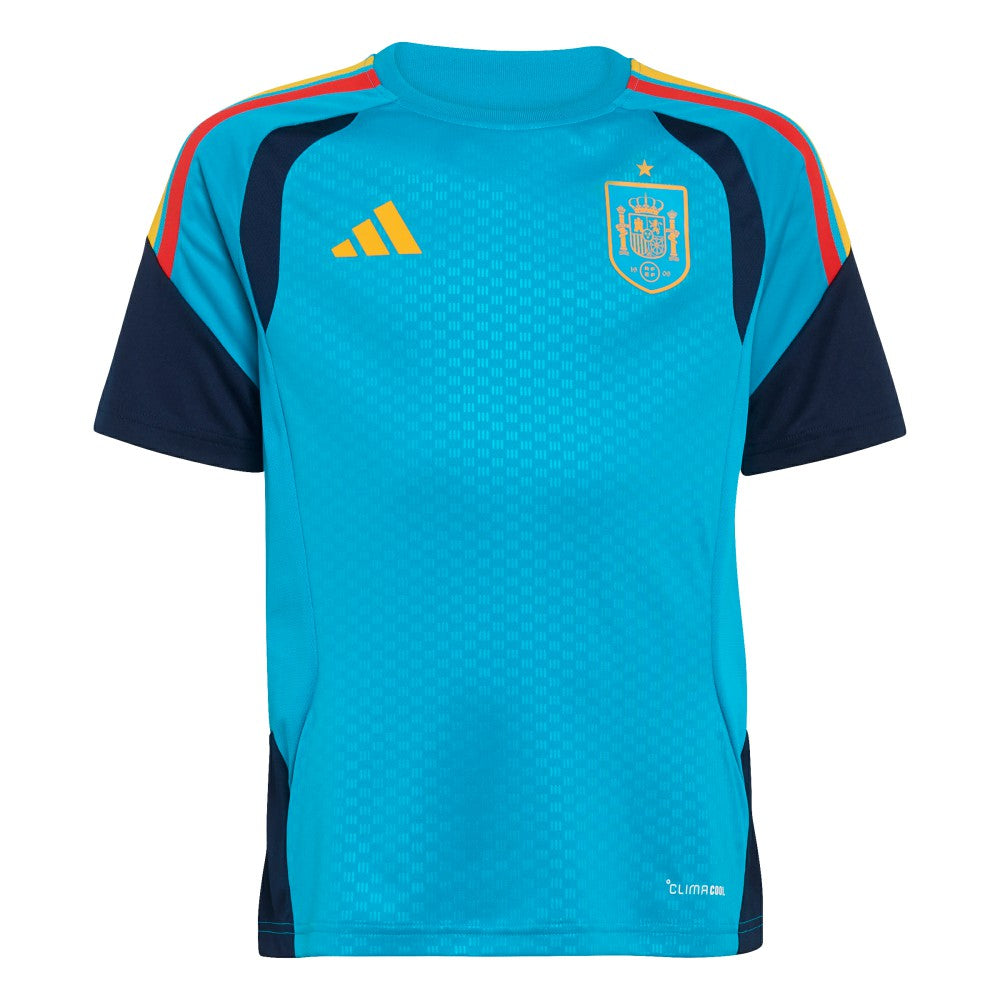 Spain National Team Youth FIFA x World Cup 2026 Tiro Training Jersey Turquoise - Adidas online
