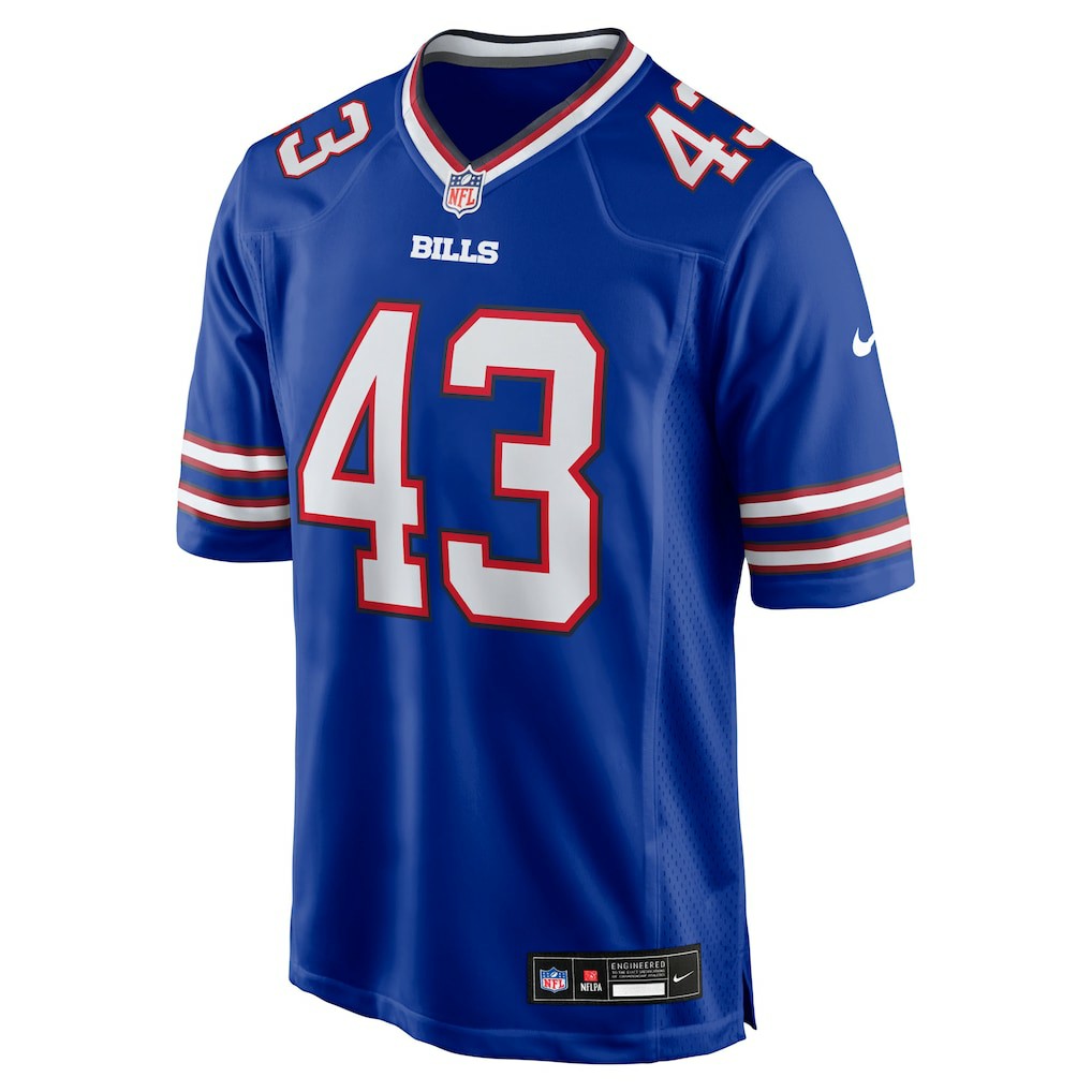 Dorian Strong Buffalo Bills Team Game Jersey - Royal Jerseys