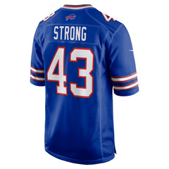 Dorian Strong Buffalo Bills Team Game Jersey - Royal Jerseys