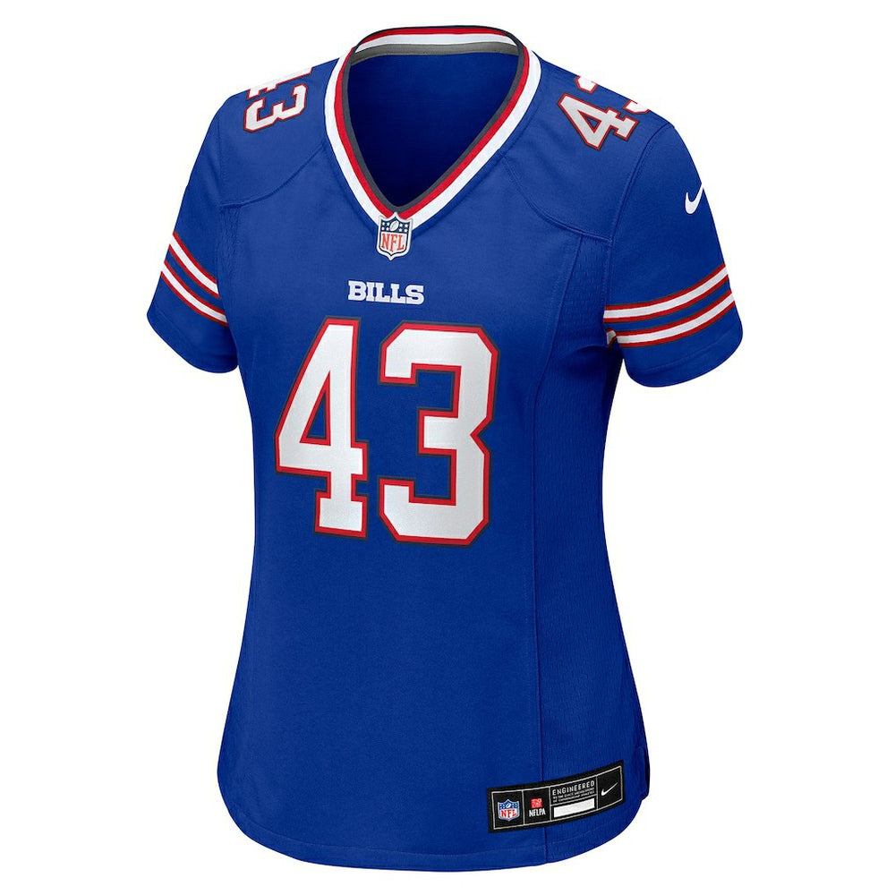 Dorian Strong Buffalo Bills Women's Team Game Jersey - Royal Jerseys