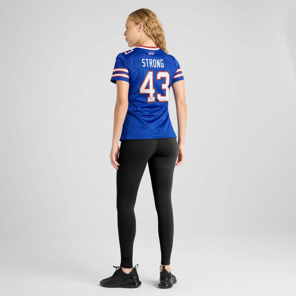 Dorian Strong Buffalo Bills Women's Team Game Jersey - Royal Jerseys