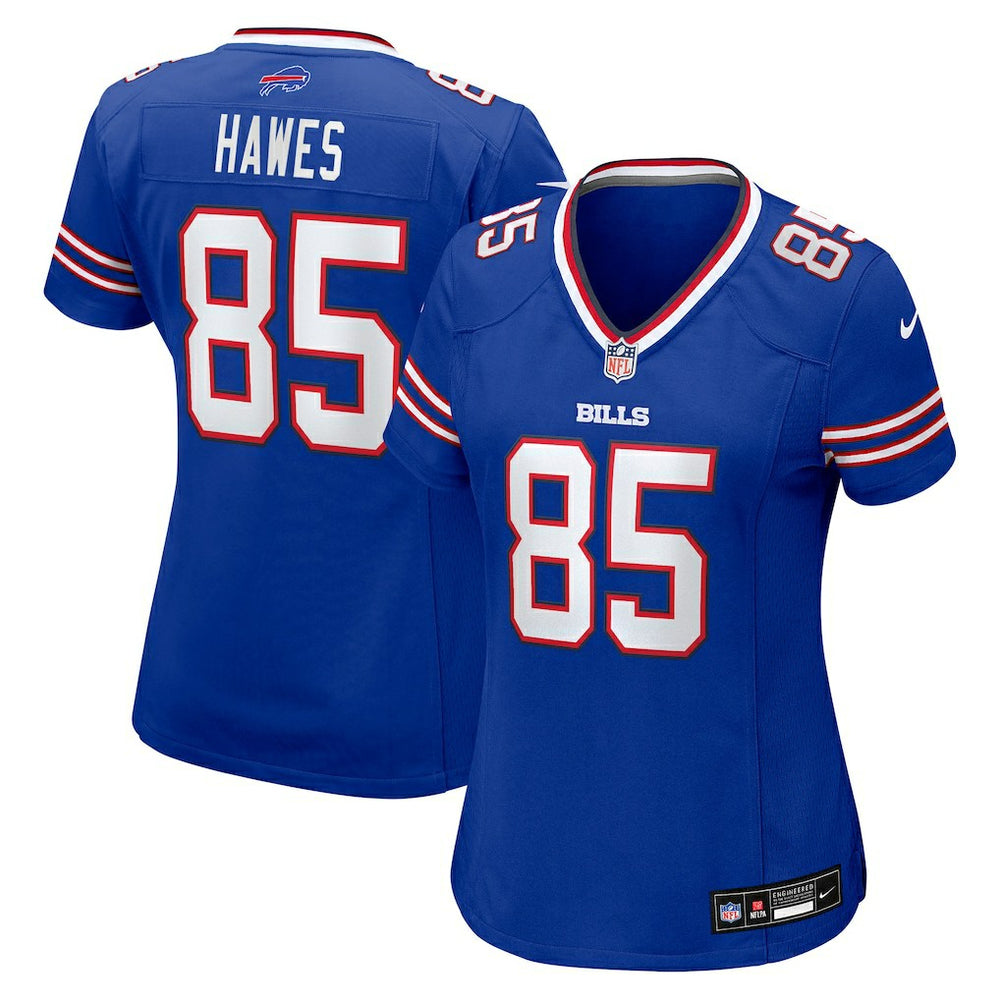Jackson Hawes Buffalo Bills Women's Team Game Jersey - Royal Jerseys