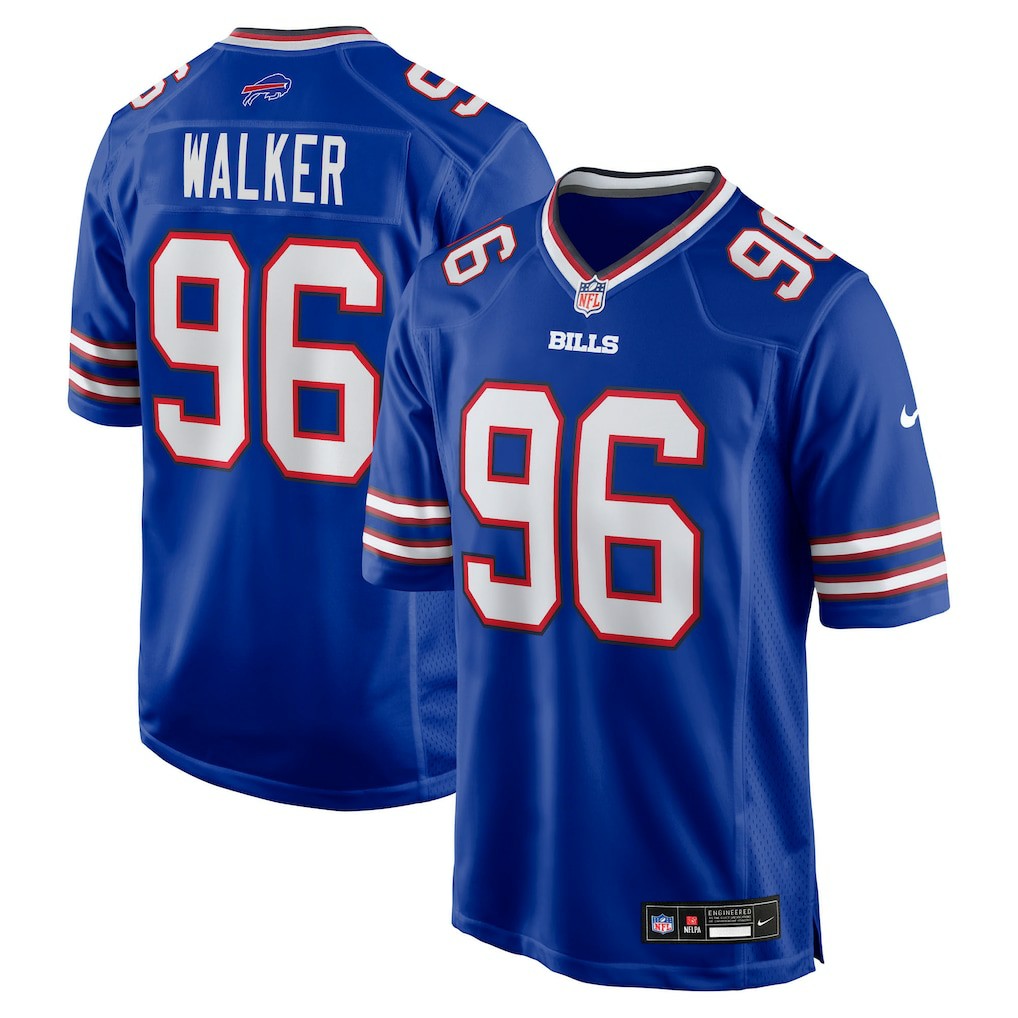 Deone Walker Buffalo Bills Team Game Jersey - Royal Jerseys