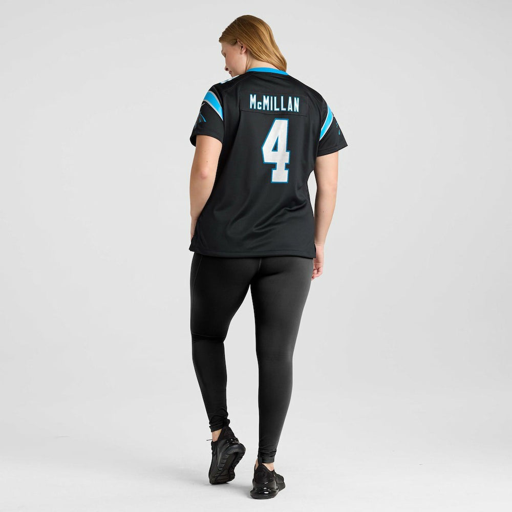 Tetairoa McMillan Carolina Panthers Women's Team Game Jersey - Black Jerseys