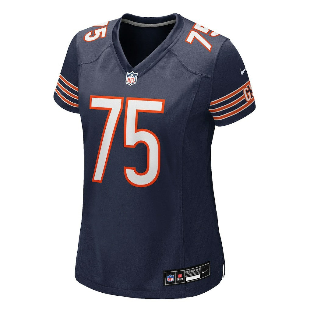 Ozzy Trapilo Chicago Bears Women's Team Game Jersey - Navy Jerseys