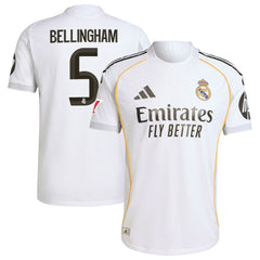 Jude Bellingham Real Madrid 2025/26 Home Jersey White - Adidas sale