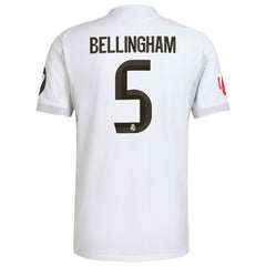 Jude Bellingham Real Madrid 2025/26 Home Jersey White - Adidas sale
