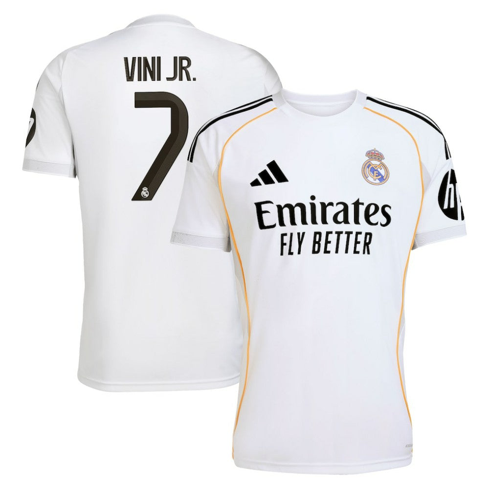Vini Jr. Real Madrid 2025/26 Home Replica Jersey White - Adidas online