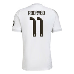 Rodrygo Real Madrid 2025/26 Home Replica Jersey White - Adidas outlet