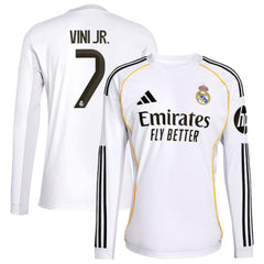 Vini Jr. Real Madrid 2025/26 Home Replica Jersey White - Adidas sale