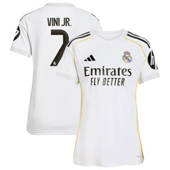 Vini Jr. Real Madrid Women's 2025/26 Home Replica Jersey White - Adidas on sale