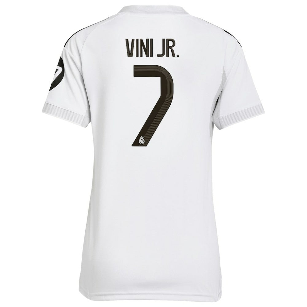 Vini Jr. Real Madrid Women's 2025/26 Home Replica Jersey White - Adidas on sale