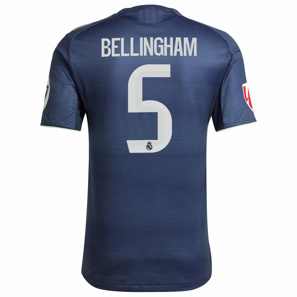 Jude Bellingham Real Madrid 2025/26 Away Player Jersey Blue - Adidas outlet